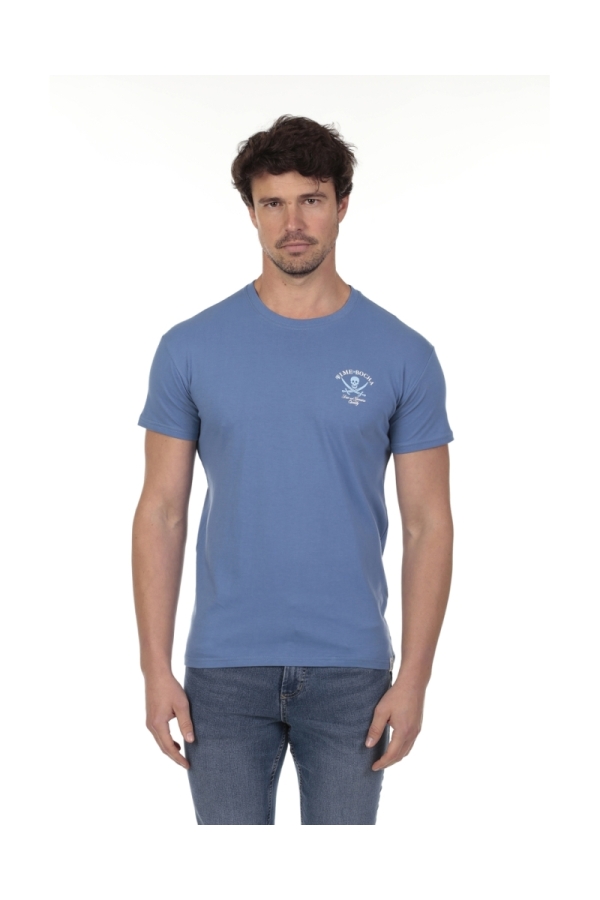 Camiseta Time Bocha Hombre The Time Of Bocha QV1C04 Azul.Jea