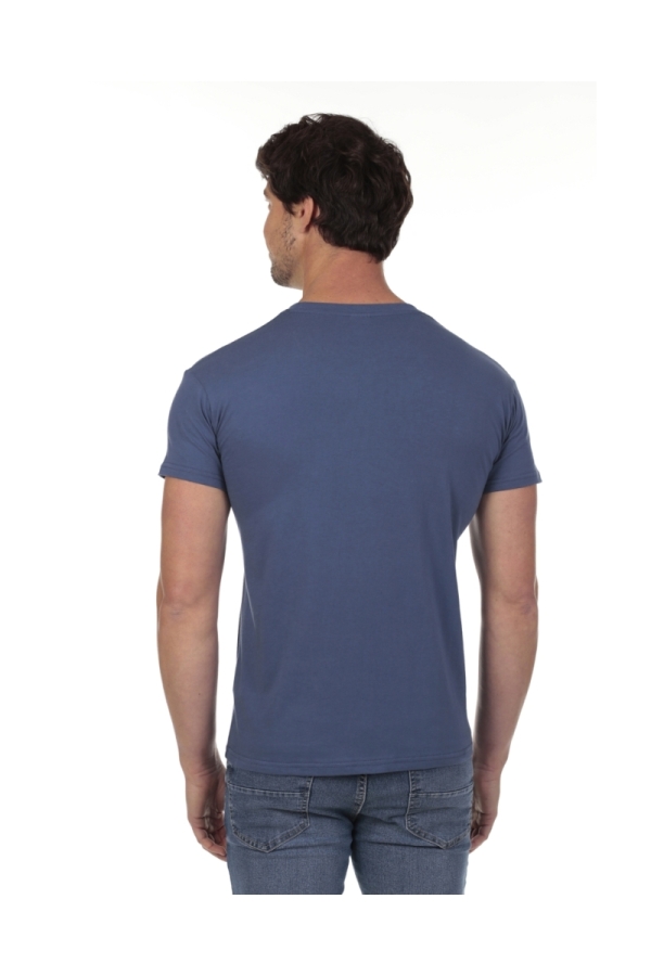 Camiseta Mark Hombre The Time Of Bocha QV1C41 Denim