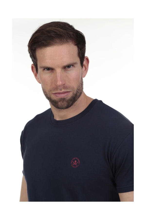 Camiseta Mark Hombre The Time Of Bocha QV1C41 Marino