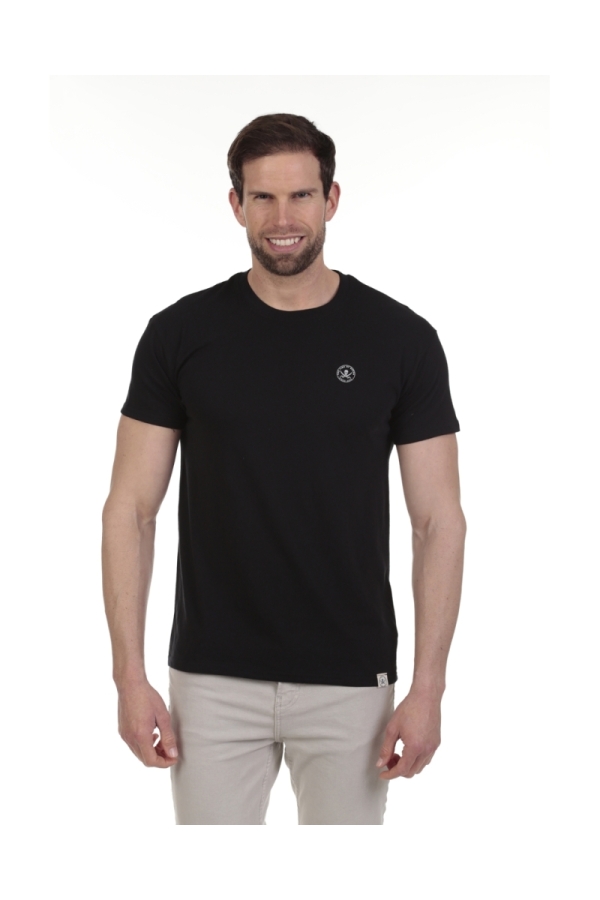 Camiseta Mark Hombre The Time Of Bocha QV1C41 Negro