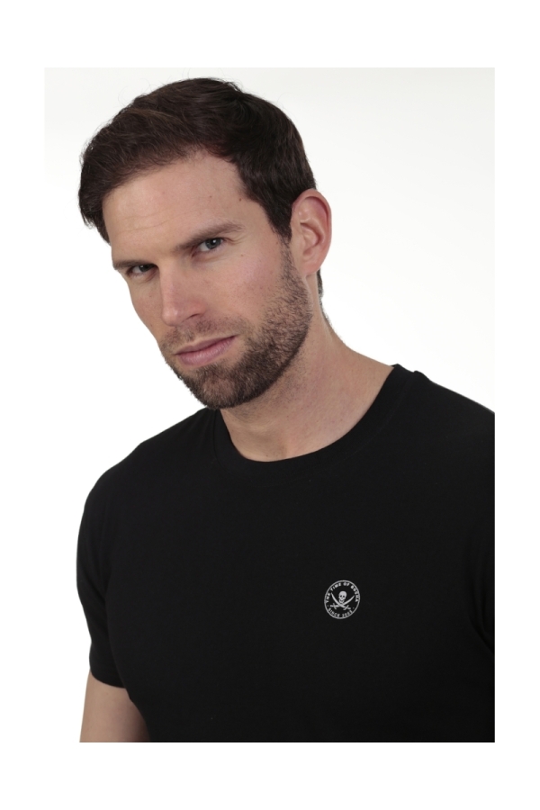 Camiseta Mark Hombre The Time Of Bocha QV1C41 Negro