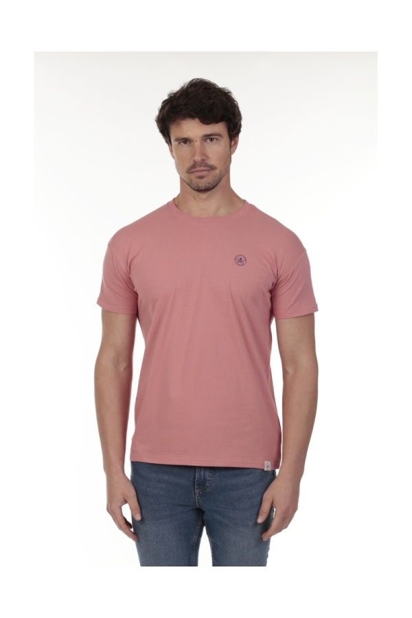 Camiseta Mark Hombre The Time Of Bocha QV1C41 Rosa
