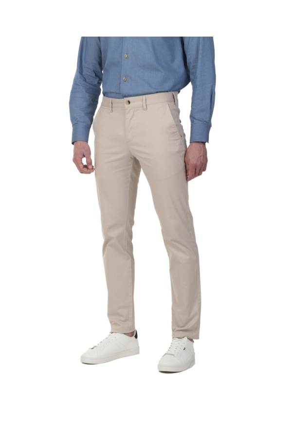 Pantalon Chino Hombre The Time Of Bocha QV1PCHINO Piedra