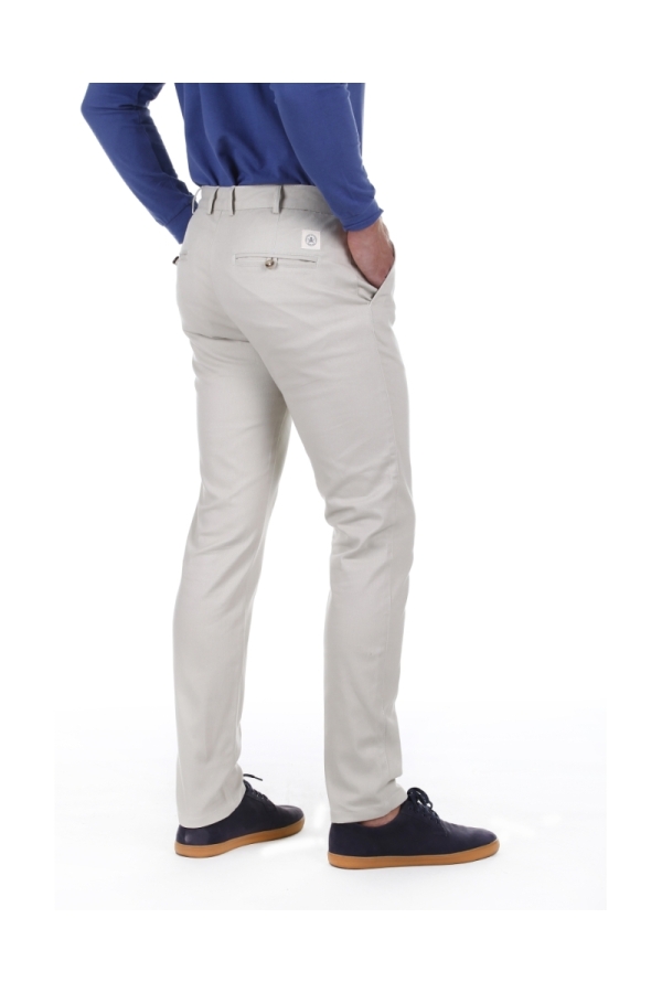 Pantalon Chino Hombre The Time Of Bocha QV1PCHINO Natural
