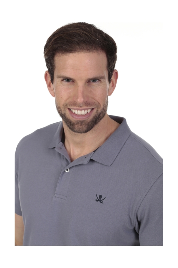 Polo Basico Hombre The Time Of Bocha QV1PBASICO Gris