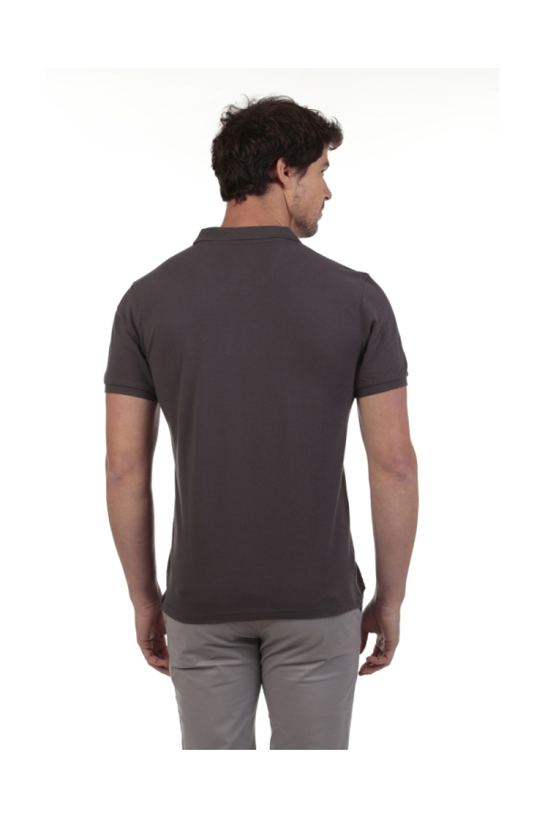 Polo Basico Hombre The Time Of Bocha QV1PBASICO Gris.Sol