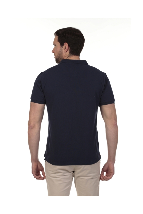 Polo Basico Hombre The Time Of Bocha QV1PBASICO Marino