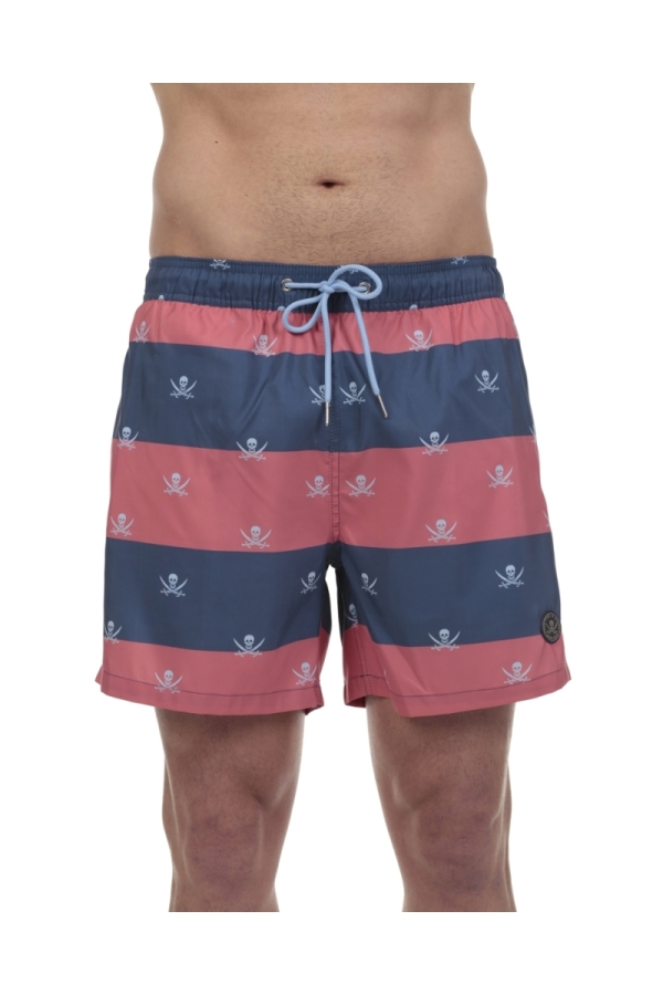 Bañador Rayas Hombre The Time Of Bocha QV1SP01 Den.Cora