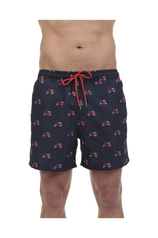 Bañador Moto Hombre The Time Of Bocha QV1SP02 Marino