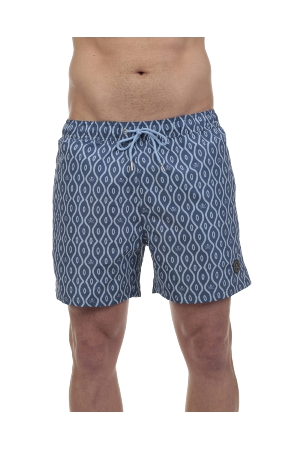 Bañador Ondas Hombre The Time Of Bocha QV1SP04 Denim