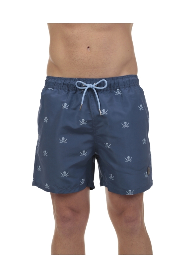 Bañador Pirata Hombre The Time Of Bocha QV1SP07 Denim