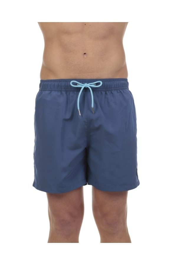Bañador Liso Hombre The Time Of Bocha QV1SP09 Denim