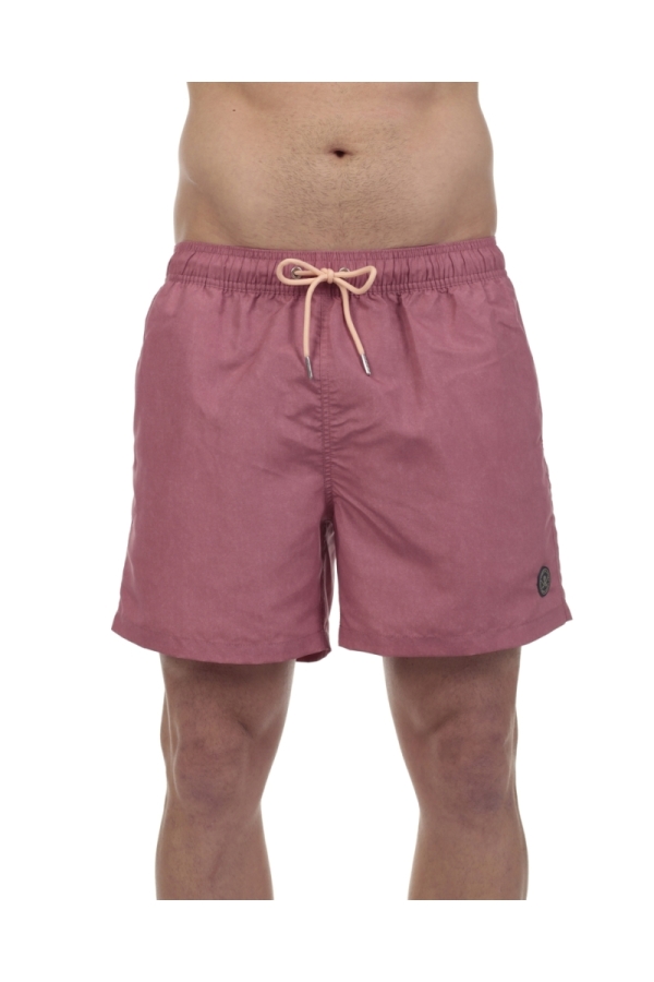 Bañador Liso Hombre The Time Of Bocha QV1SP09 Rojo