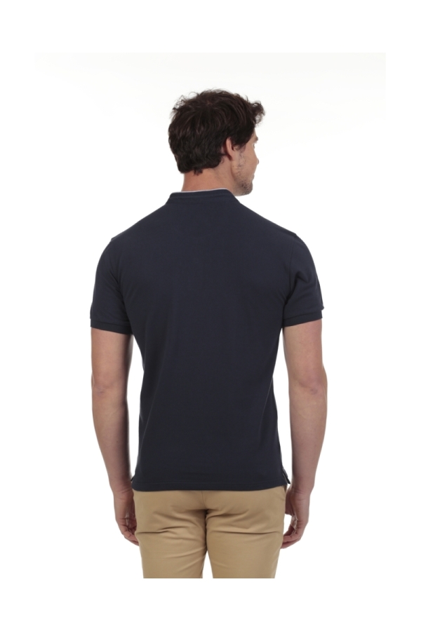 Polo Mao Hombre The Time Of Bocha QV1PMAO Marino