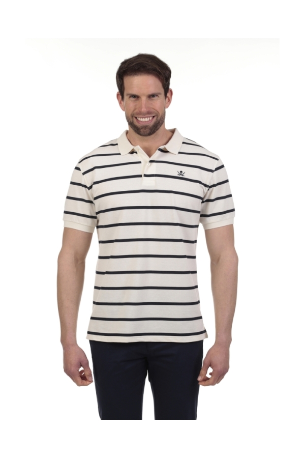 Polo Raya Hombre The Time Of Bocha QV1PRAYA Beig.Mar