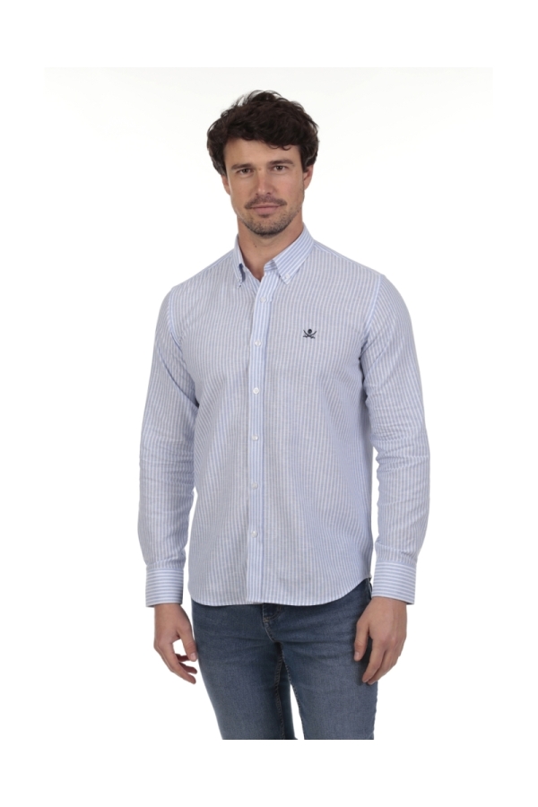Camisa Algodon Hombre The Time Of Bocha QV1COT 236