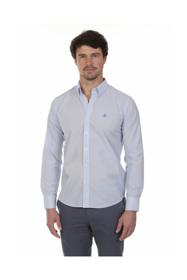 Camisa Algodon Hombre The Time Of Bocha QV1COT 238