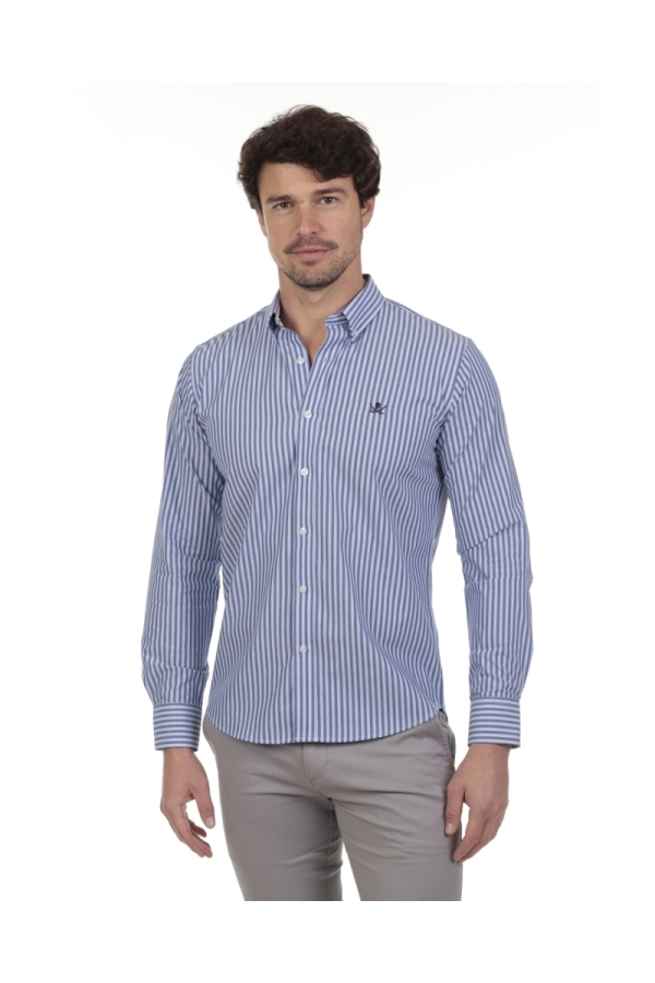 Camisa Algodon Hombre The Time Of Bocha QV1COT 241