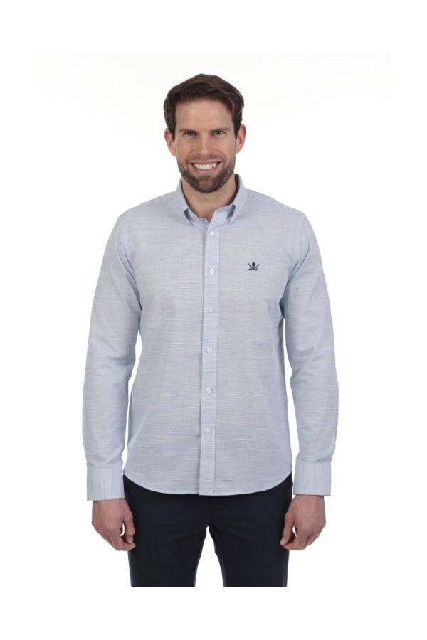 Camisa Algodon Hombre The Time Of Bocha QV1COT 245