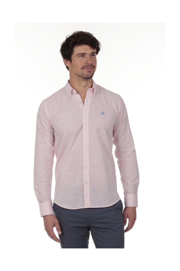 Camisa Algodon Hombre The Time Of Bocha QV1COT 246