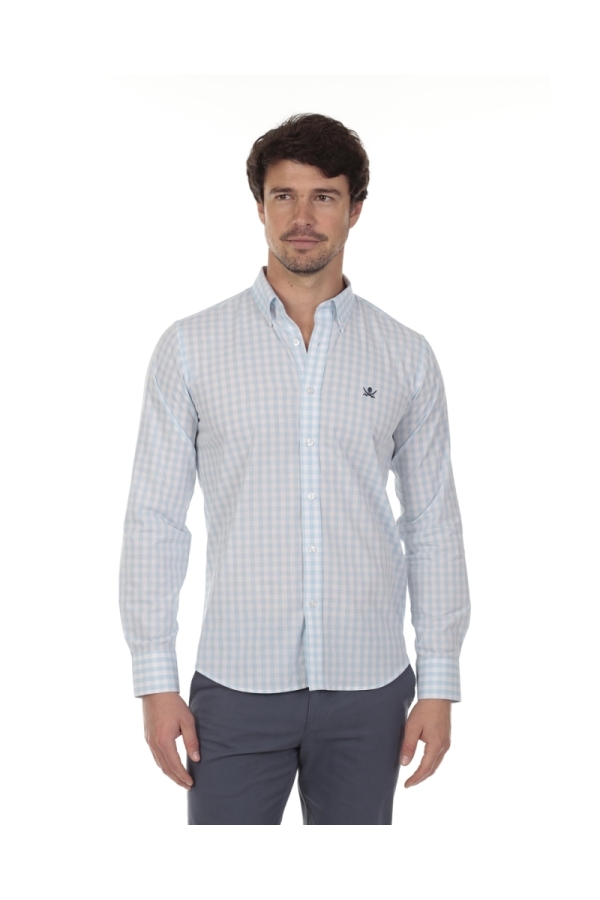 Camisa Algodon Hombre The Time Of Bocha QV1COT 247