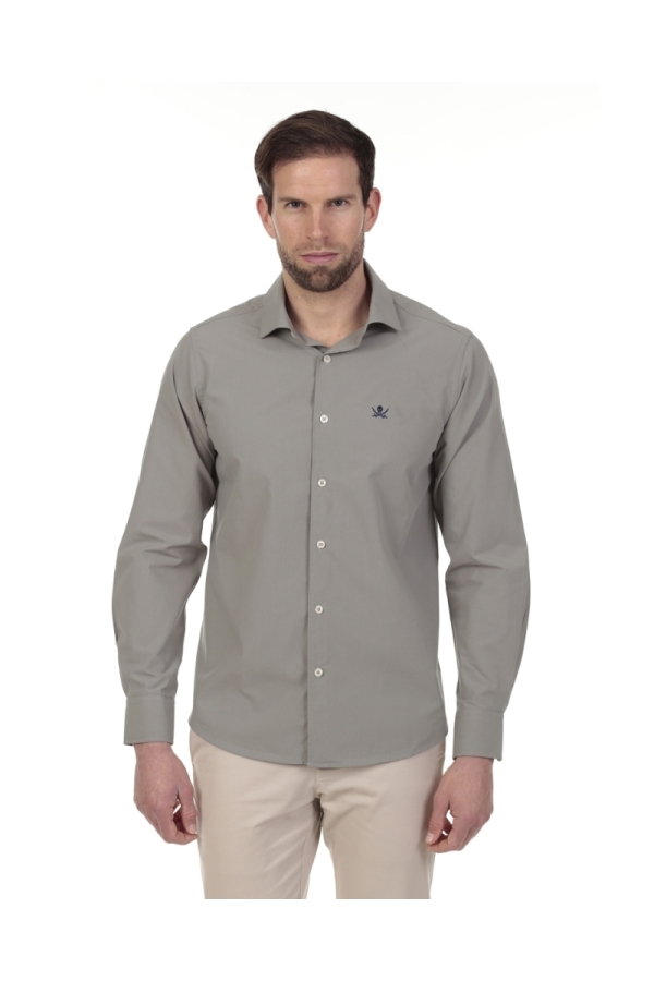Camisa Gabardina Hombre The Time Of Bocha QV1GAB 320