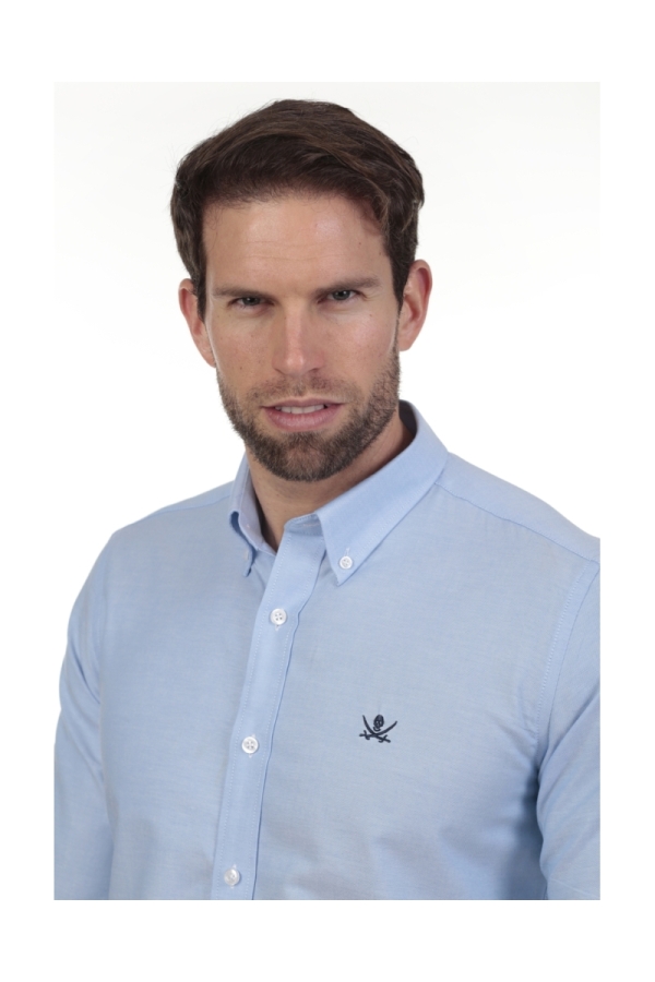 Camisa Oxford Hombre The Time Of Bocha QV1OXF 103