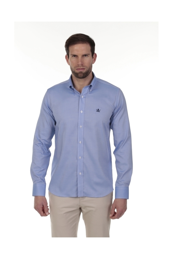 Camisa Oxford Hombre The Time Of Bocha QV1OXF 107