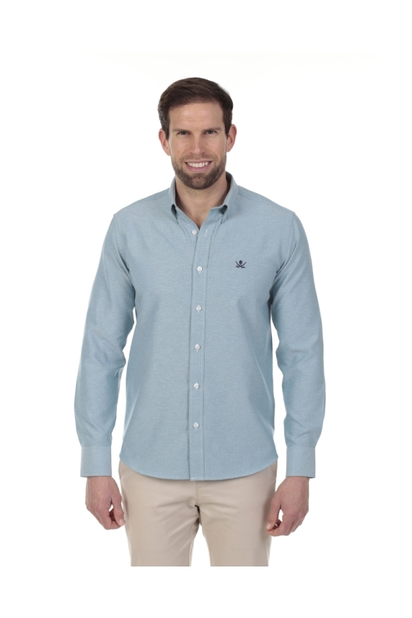 Camisa Oxford Hombre The Time Of Bocha QV1OXF 108