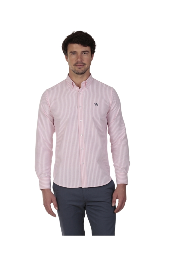 Camisa Oxford Hombre The Time Of Bocha QV1OXF 114