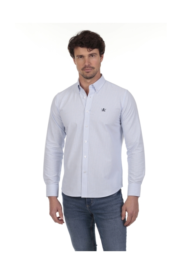 Camisa Oxford Hombre The Time Of Bocha QV1OXF 150