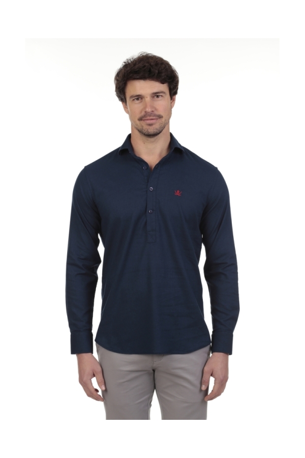 Camisa Polera Hombre The Time Of Bocha QV1POL 602