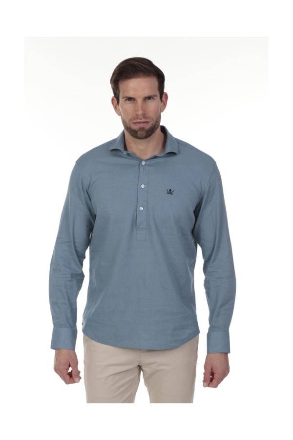 Camisa Polera Hombre The Time Of Bocha QV1POL 604