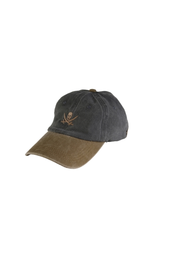Gorra Algodon Bicolor Ajustable Hombre The Time Of Bocha QV1GBICO Beig - Gris