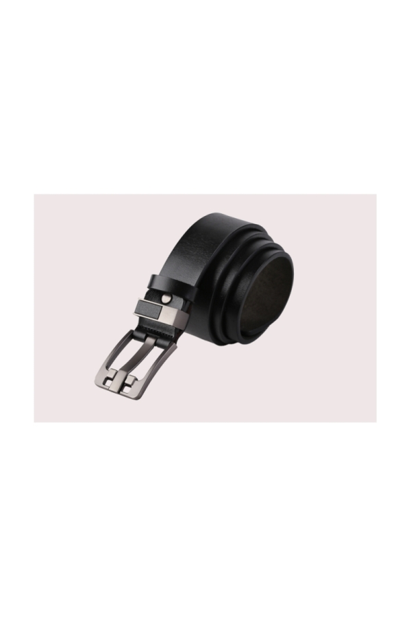 Cinturon Piel Hombre The Time Of Bocha QV1TB037 Negro