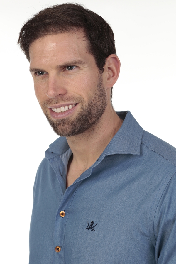 Camisa Polera Jeans Hombre The Time...