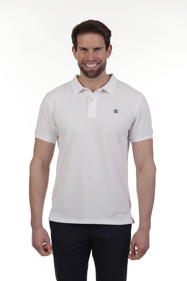Pack 2 Polos Basicos Hombre The Time Of Bocha QV1PK.PL Marino-Blanco