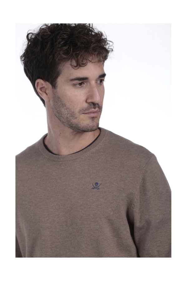 Jersey Caja Hombre The Time Of Bocha QI1JCAJA Camel