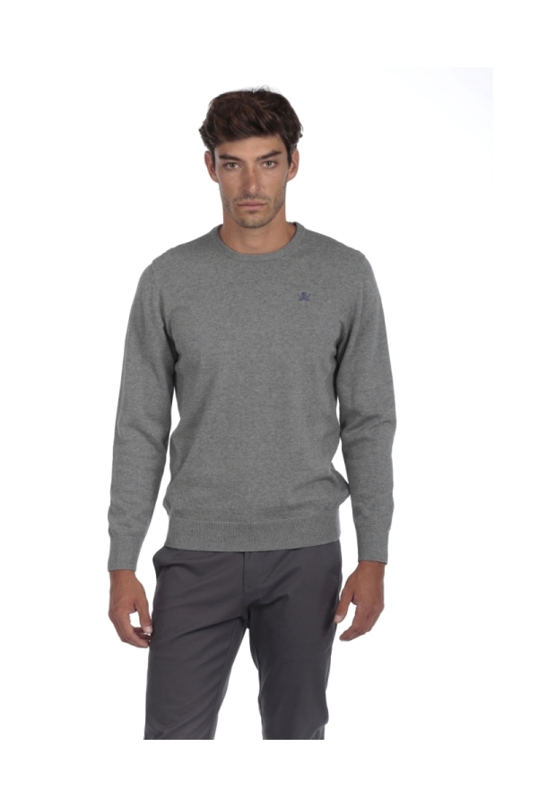 Jersey Caja Hombre The Time Of Bocha QI1JCAJA Gris.Med
