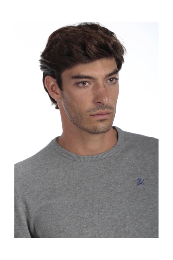 Jersey Caja Hombre The Time Of Bocha QI1JCAJA Gris.Med