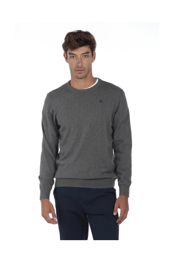 Jersey Caja Hombre The Time Of Bocha QI1JCAJA Gris.Osc