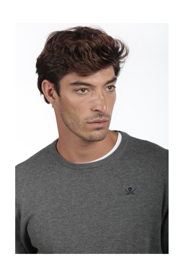 Jersey Caja Hombre The Time Of Bocha QI1JCAJA Gris.Osc