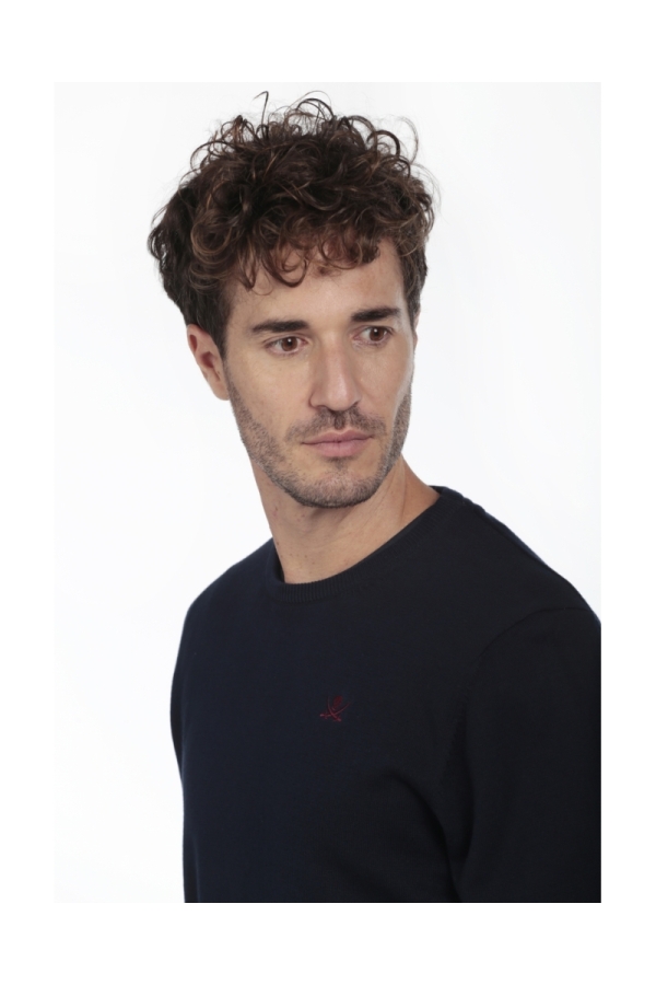 Jersey Caja Hombre The Time Of Bocha QI1JCAJA Marino