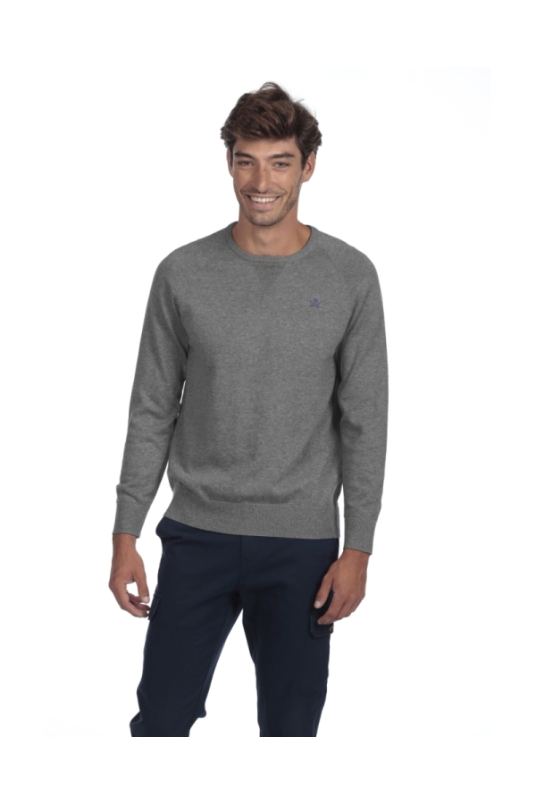 Jersey Corner Hombre The Time Of Bocha QI1JCORNER Gris.Med