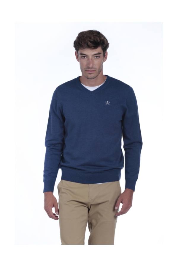 Jersey Pico Hombre The Time Of Bocha QI1JPICO Azul