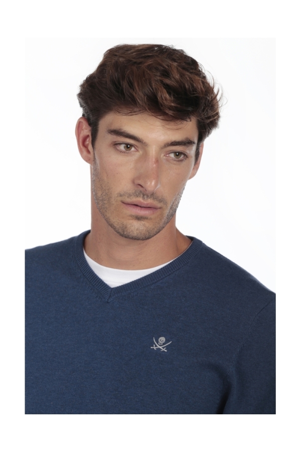 Jersey Pico Hombre The Time Of Bocha QI1JPICO Azul