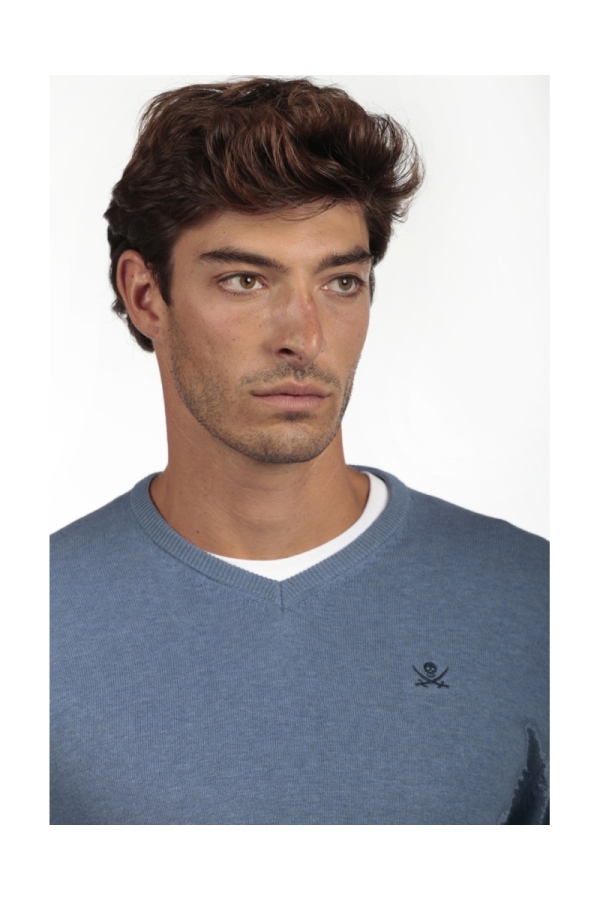 Jersey Pico Hombre The Time Of Bocha QI1JPICO Celeste