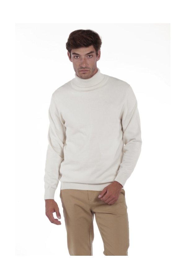 Jersey Cuello Vuelto Hombre The Time Of Bocha QI1JVUELTO Natural