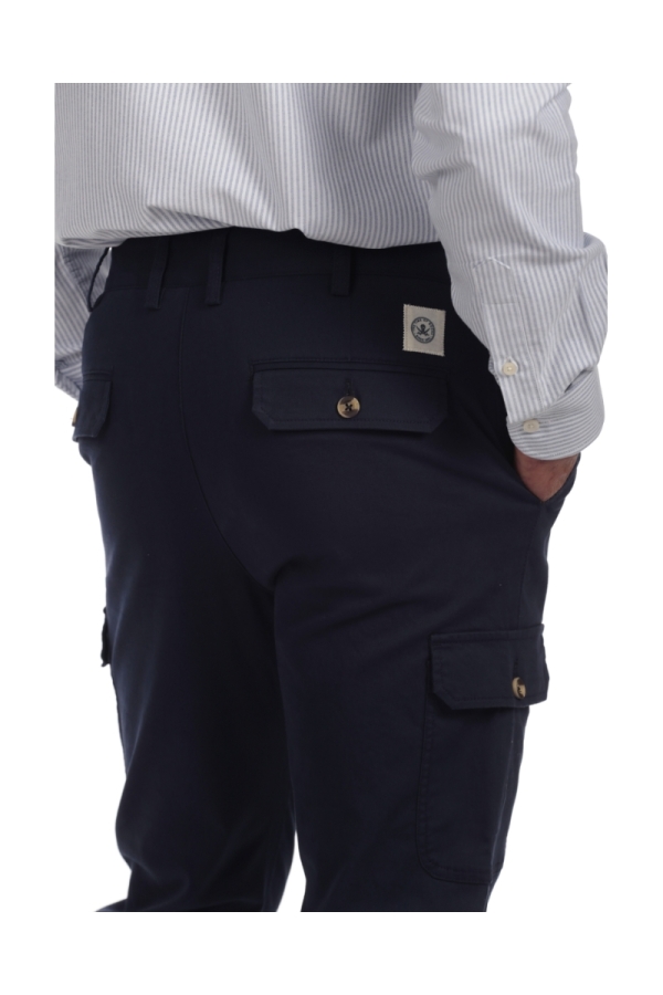 Pantalon Cargo Hombre The Time Of Bocha QI1PCARGO Marino