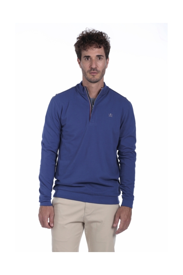 Polo Hierro Hombre The Time Of Bocha QI1PHIERRO Denim